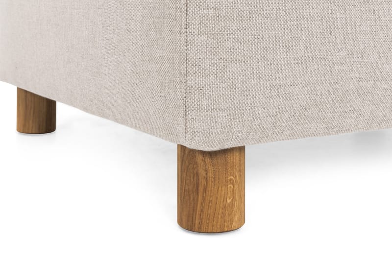 Crazy 5-sits Vänstervänd U-formad X-Large Soffa med Divan och Schäslong i Tyg - Beige - Products - Möbler - Soffa - U-soffa