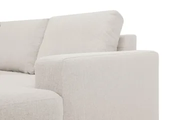 Crazy 5-sits Vänstervänd U-formad X-Large Soffa med Divan och Schäslong i Tyg - Beige - Products - Möbler - Soffa - U-soffa