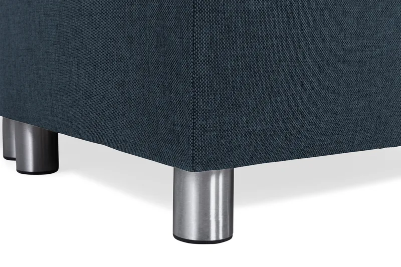 Crazy 5-sits Vänstervänd U-formad X-Large Soffa med Divan och Schäslong i Tyg - Blå - Products - Möbler - Soffa - U-soffa