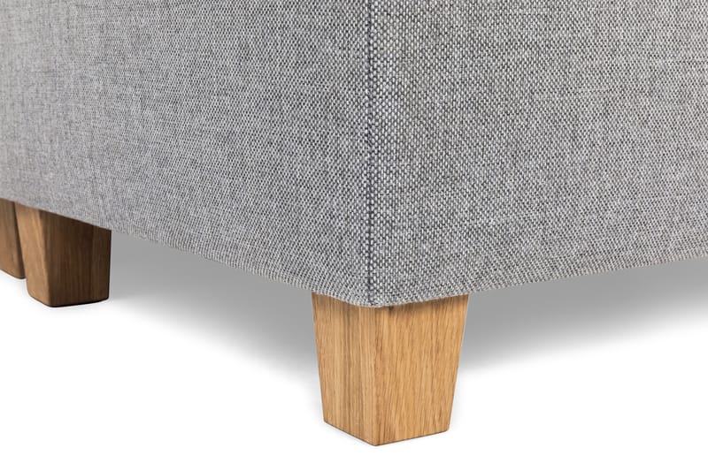 Crazy 5-sits Vänstervänd U-formad X-Large Soffa med Divan och Schäslong i Tyg - Grå - Products - Möbler - Soffa - U-soffa