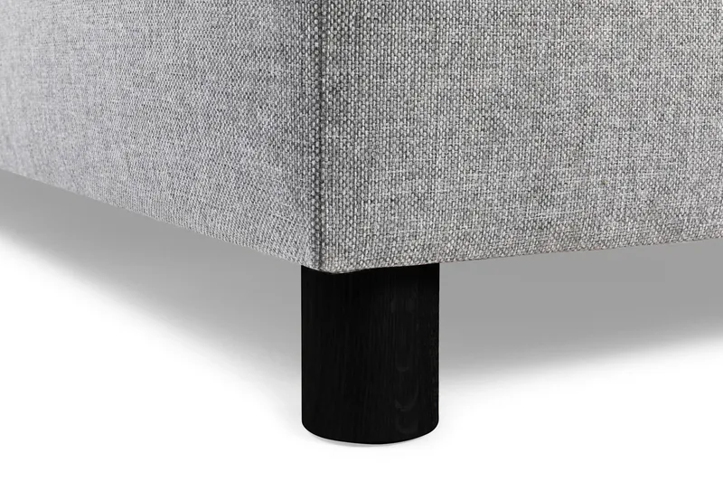 Crazy 5-sits Vänstervänd U-formad X-Large Soffa med Divan och Schäslong i Tyg - Grå - Products - Möbler - Soffa - U-soffa