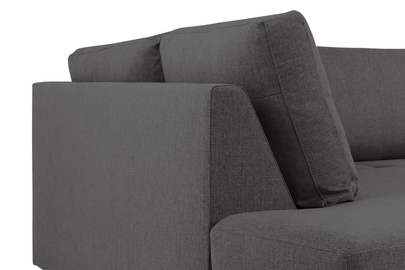 Crazy 5-sits Vänstervänd U-formad X-Large Soffa med Divan och Schäslong i Tyg - Mörkgrå - Products - Möbler - Soffa - U-soffa