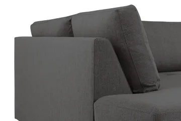 Crazy 5-sits Vänstervänd U-formad X-Large Soffa med Divan och Schäslong i Tyg - Mörkgrå - Products - Möbler - Soffa - U-soffa