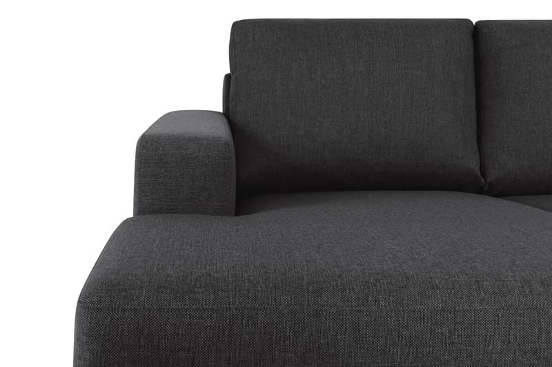 Crazy 6-sits Högervänd U-formad XX-Large Soffa med Divan och Schäslong i Tyg - Antracit - Products - Möbler - Soffa - U-soffa