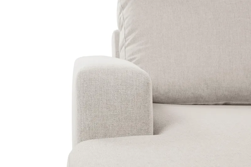 Crazy 6-sits Högervänd U-formad XX-Large Soffa med Divan och Schäslong i Tyg - Beige - Products - Möbler - Soffa - U-soffa