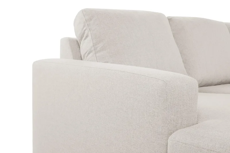 Crazy 6-sits Högervänd U-formad XX-Large Soffa med Divan och Schäslong i Tyg - Beige - Products - Möbler - Soffa - U-soffa