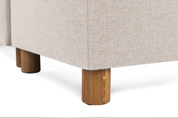 Crazy 6-sits Högervänd U-formad XX-Large Soffa med Divan och Schäslong i Tyg - Beige - Products - Möbler - Soffa - U-soffa