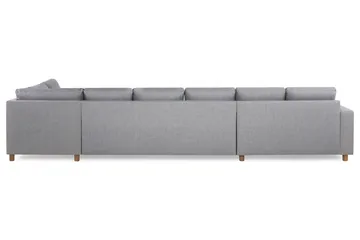 Crazy 6-sits Högervänd U-formad XX-Large Soffa med Divan och Schäslong i Tyg - Grå - Products - Möbler - Soffa - U-soffa