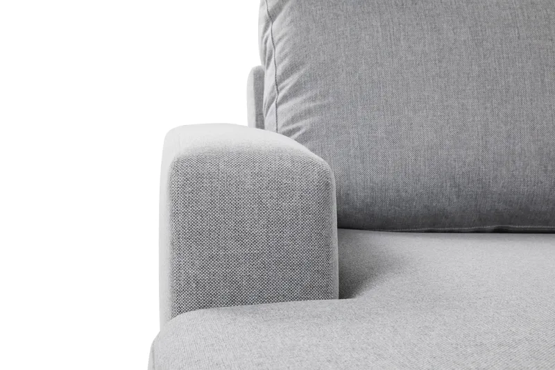 Crazy 6-sits Högervänd U-formad XX-Large Soffa med Divan och Schäslong i Tyg - Grå - Products - Möbler - Soffa - U-soffa