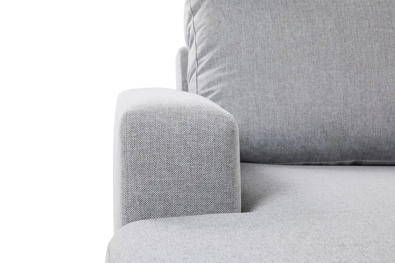 Crazy 6-sits Högervänd U-formad XX-Large Soffa med Divan och Schäslong i Tyg - Grå - Products - Möbler - Soffa - U-soffa