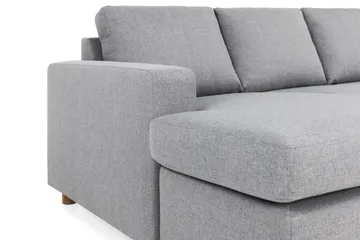 Crazy 6-sits Högervänd U-formad XX-Large Soffa med Divan och Schäslong i Tyg - Grå - Products - Möbler - Soffa - U-soffa