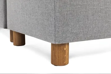 Crazy 6-sits Högervänd U-formad XX-Large Soffa med Divan och Schäslong i Tyg - Grå - Products - Möbler - Soffa - U-soffa
