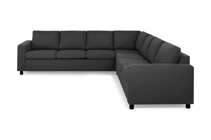 Crazy 6-sits Vändbar L-formad X-Large Hörnsoffa i Tyg - Antracit - Products - Möbler - Soffa - Hörnsoffa