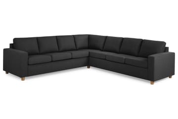 Crazy 6-sits Vändbar L-formad X-Large Hörnsoffa i Tyg - Antracit - Products - Möbler - Soffa - Hörnsoffa