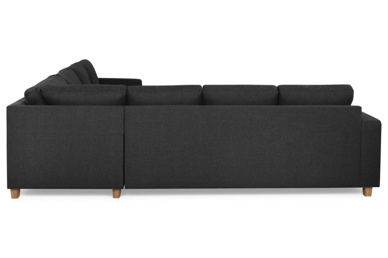Crazy 6-sits Vändbar L-formad X-Large Hörnsoffa i Tyg - Antracit - Products - Möbler - Soffa - Hörnsoffa