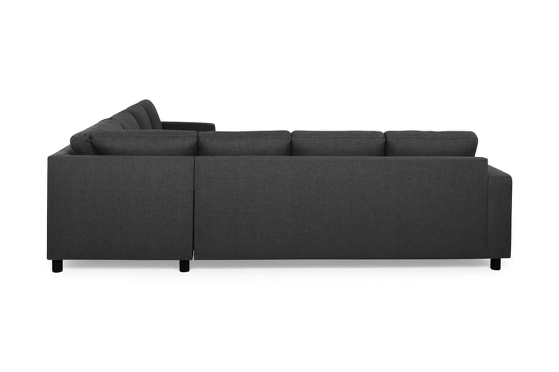 Crazy 6-sits Vändbar L-formad X-Large Hörnsoffa i Tyg - Antracit - Products - Möbler - Soffa - Hörnsoffa