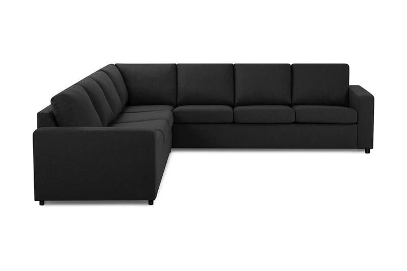 Crazy 6-sits Vändbar L-formad X-Large Hörnsoffa i Tyg - Antracit - Products - Möbler - Soffa - Hörnsoffa