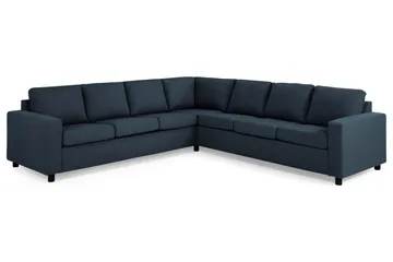 Crazy 6-sits Vändbar L-formad X-Large Hörnsoffa i Tyg - Blå - Products - Möbler - Soffa - Hörnsoffa