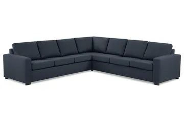 Crazy 6-sits Vändbar L-formad X-Large Hörnsoffa i Tyg - Blå - Products - Möbler - Soffa - Hörnsoffa