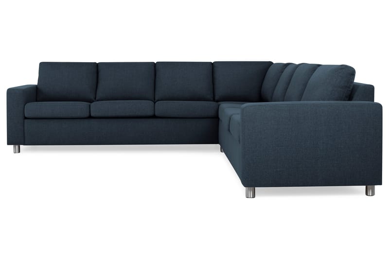 Crazy 6-sits Vändbar L-formad X-Large Hörnsoffa i Tyg - Blå - Products - Möbler - Soffa - Hörnsoffa