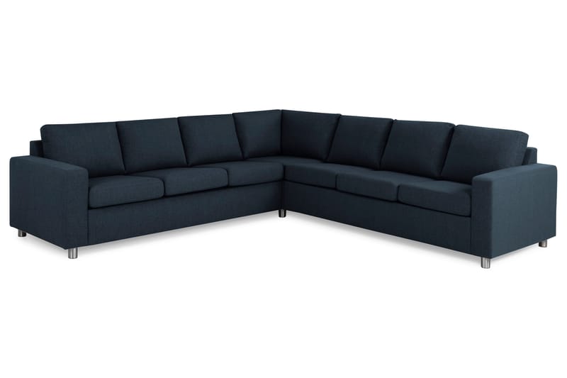 Crazy 6-sits Vändbar L-formad X-Large Hörnsoffa i Tyg - Blå - Products - Möbler - Soffa - Hörnsoffa
