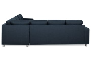 Crazy 6-sits Vändbar L-formad X-Large Hörnsoffa i Tyg - Blå - Products - Möbler - Soffa - Hörnsoffa