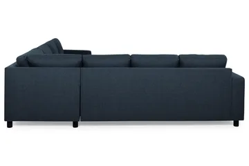 Crazy 6-sits Vändbar L-formad X-Large Hörnsoffa i Tyg - Blå - Products - Möbler - Soffa - Hörnsoffa
