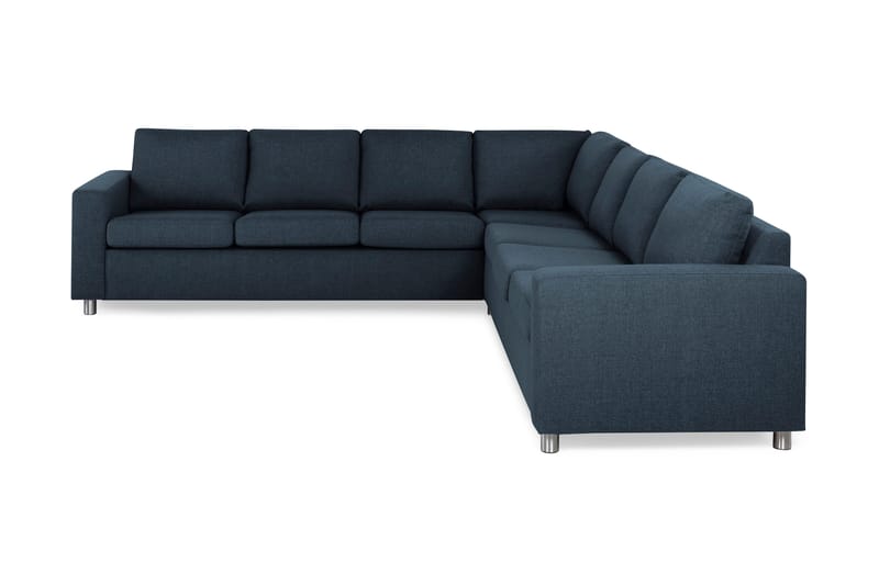Crazy 6-sits Vändbar L-formad X-Large Hörnsoffa i Tyg - Blå - Products - Möbler - Soffa - Hörnsoffa