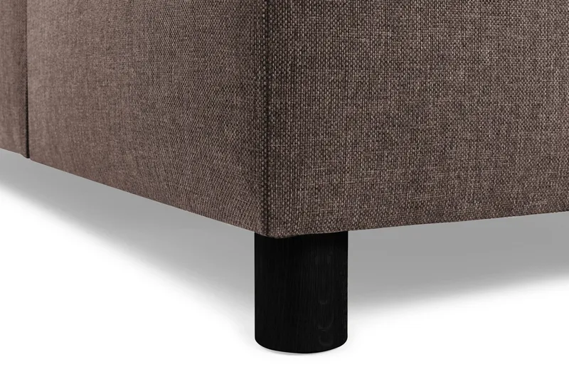 Crazy 6-sits Vändbar L-formad X-Large Hörnsoffa i Tyg - Brun - Products - Möbler - Soffa - Hörnsoffa