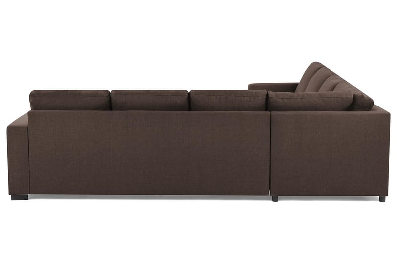 Crazy 6-sits Vändbar L-formad X-Large Hörnsoffa i Tyg - Brun - Products - Möbler - Soffa - Hörnsoffa