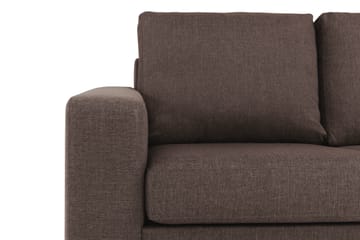 Crazy 6-sits Vändbar L-formad X-Large Hörnsoffa i Tyg - Brun - Products - Möbler - Soffa - Hörnsoffa