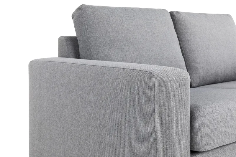 Crazy 6-sits Vändbar L-formad X-Large Hörnsoffa i Tyg - Grå - Products - Möbler - Soffa - Hörnsoffa