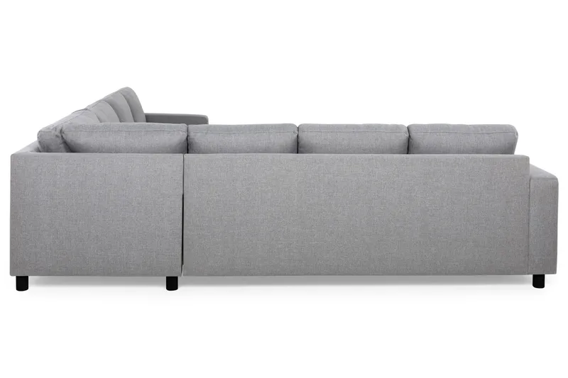Crazy 6-sits Vändbar L-formad X-Large Hörnsoffa i Tyg - Grå - Products - Möbler - Soffa - Hörnsoffa