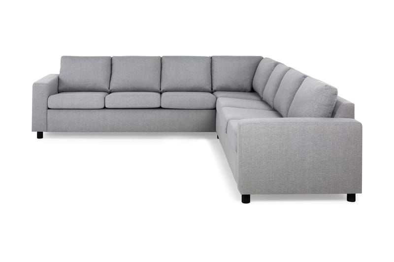 Crazy 6-sits Vändbar L-formad X-Large Hörnsoffa i Tyg - Grå - Products - Möbler - Soffa - Hörnsoffa