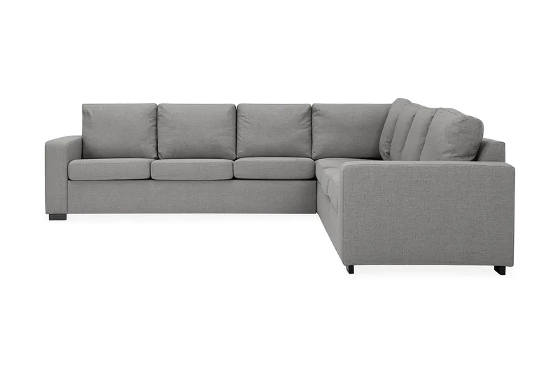Crazy 6-sits Vändbar L-formad X-Large Hörnsoffa i Tyg - Grå - Products - Möbler - Soffa - Hörnsoffa