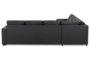 Crazy 6-sits Vändbar L-formad X-Large Hörnsoffa i Tyg - Mörkgrå - Products - Möbler - Soffa - Hörnsoffa