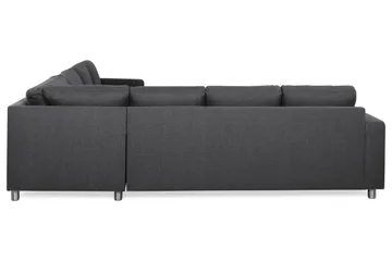 Crazy 6-sits Vändbar L-formad X-Large Hörnsoffa i Tyg - Mörkgrå - Products - Möbler - Soffa - Hörnsoffa