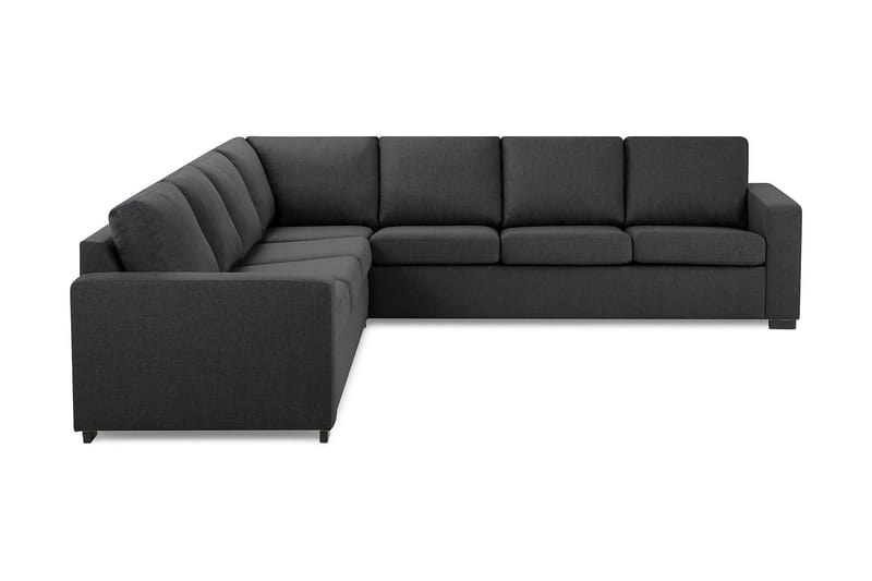 Crazy 6-sits Vändbar L-formad X-Large Hörnsoffa i Tyg - Mörkgrå - Products - Möbler - Soffa - Hörnsoffa