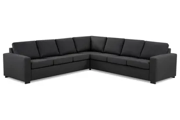 Crazy 6-sits Vändbar L-formad X-Large Hörnsoffa i Tyg - Mörkgrå - Products - Möbler - Soffa - Hörnsoffa