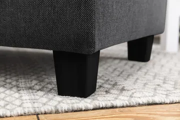 Crazy 6-sits Vändbar L-formad X-Large Hörnsoffa i Tyg - Mörkgrå - Products - Möbler - Soffa - Hörnsoffa