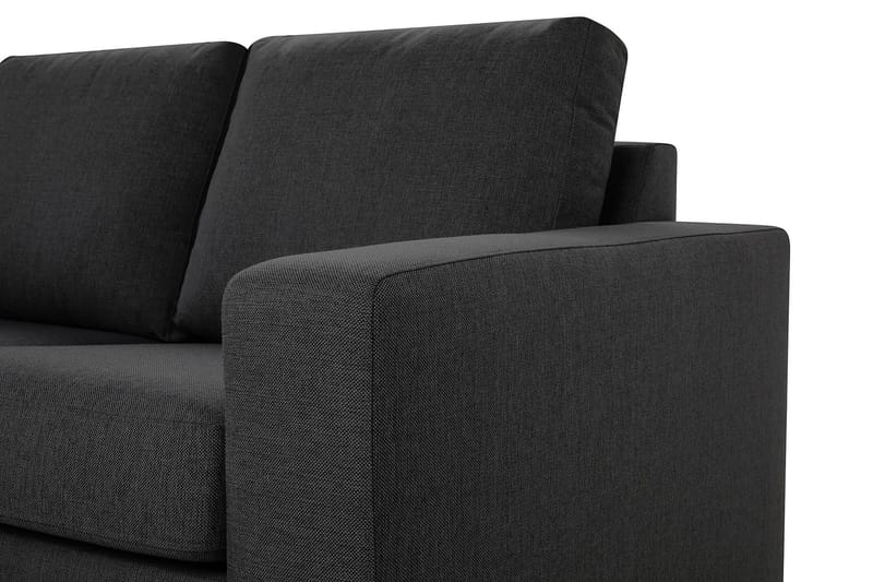 Crazy 6-sits Vändbar L-formad X-Large Hörnsoffa i Tyg - Mörkgrå - Products - Möbler - Soffa - Hörnsoffa