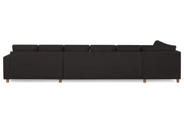 Crazy 6-sits Vänstervänd U-formad XX-Large Soffa med Divan och Schäslong i Tyg - Antracit - Products - Möbler - Soffa - U-soffa