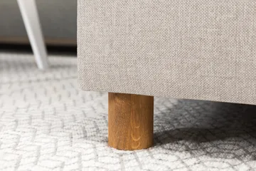 Crazy 6-sits Vänstervänd U-formad XX-Large Soffa med Divan och Schäslong i Tyg - Beige - Products - Möbler - Soffa - U-soffa