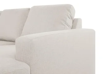 Crazy 6-sits Vänstervänd U-formad XX-Large Soffa med Divan och Schäslong i Tyg - Beige - Products - Möbler - Soffa - U-soffa