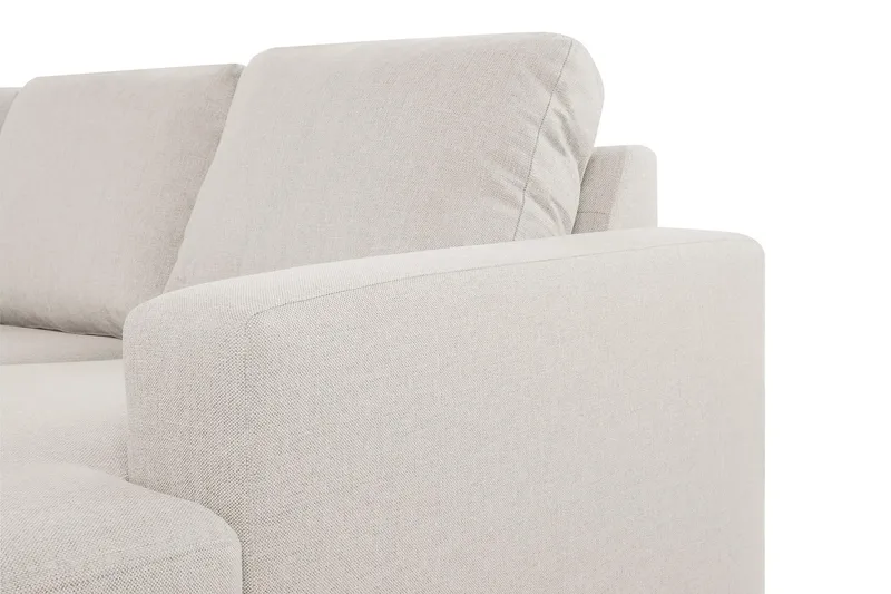 Crazy 6-sits Vänstervänd U-formad XX-Large Soffa med Divan och Schäslong i Tyg - Beige - Products - Möbler - Soffa - U-soffa