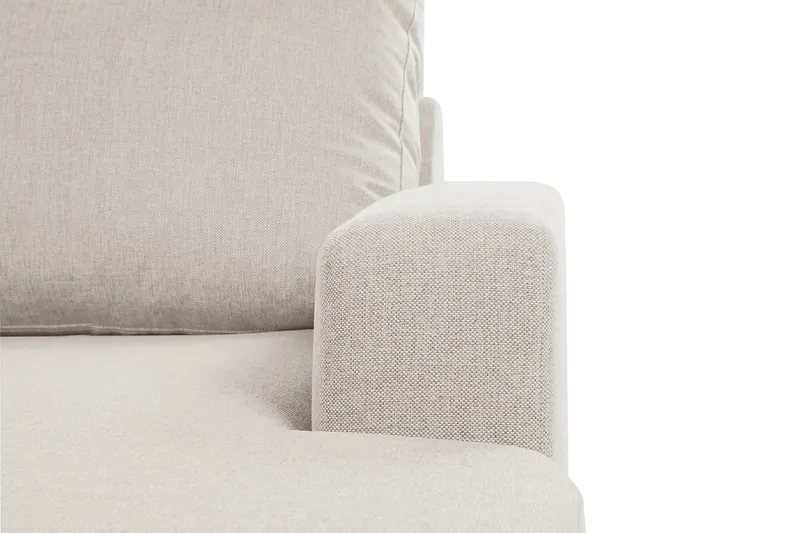 Crazy 6-sits Vänstervänd U-formad XX-Large Soffa med Divan och Schäslong i Tyg - Beige - Products - Möbler - Soffa - U-soffa