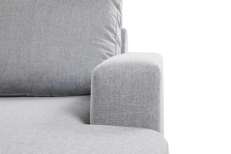 Crazy 6-sits Vänstervänd U-formad XX-Large Soffa med Divan och Schäslong i Tyg - Grå - Products - Möbler - Soffa - U-soffa