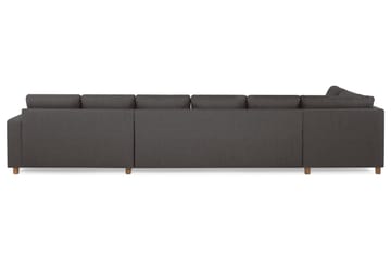 Crazy 6-sits Vänstervänd U-formad XX-Large Soffa med Divan och Schäslong i Tyg - Mörkgrå - Products - Möbler - Soffa - U-soffa