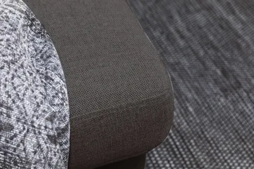 Crazy 6-sits Vänstervänd U-formad XX-Large Soffa med Divan och Schäslong i Tyg - Mörkgrå - Products - Möbler - Soffa - U-soffa