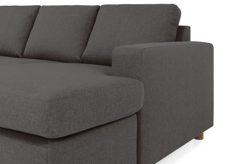 Crazy 6-sits Vänstervänd U-formad XX-Large Soffa med Divan och Schäslong i Tyg - Mörkgrå - Products - Möbler - Soffa - U-soffa